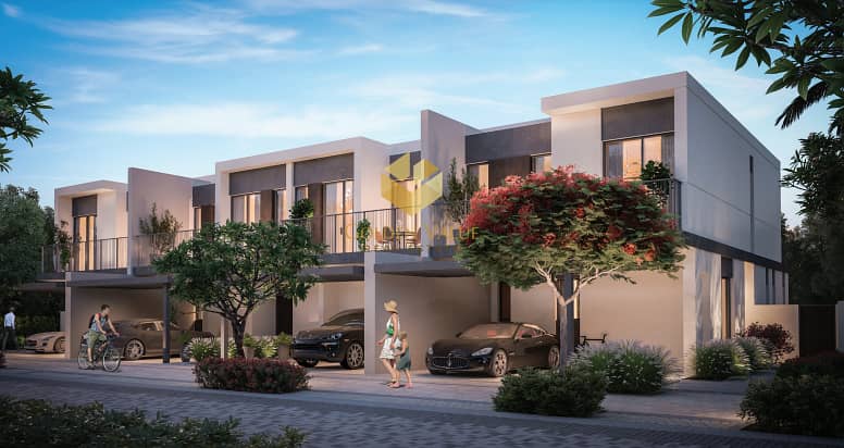 3  Beds Townhouse in a Crystal water Lagoon Community - Flexible 6 year payment plan
