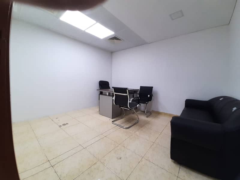 OFFICE NEAR TO ABU HAIL METRO | FREE DEWA, INTERNET, FURNITURE