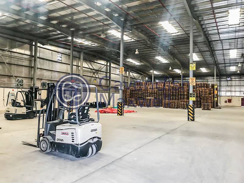 7 Partially Racked Warehouse | 200 kW Power