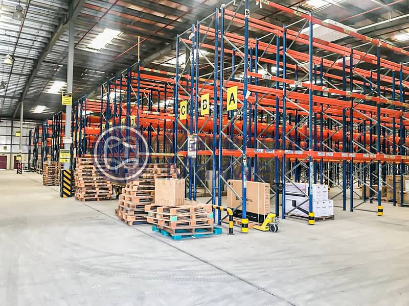 9 Partially Racked Warehouse | 200 kW Power