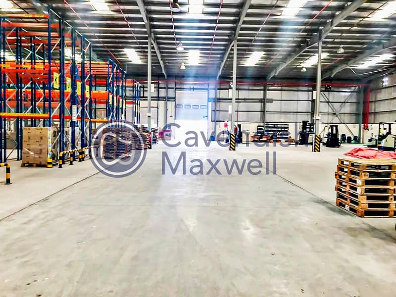 11 Partially Racked Warehouse | 200 kW Power