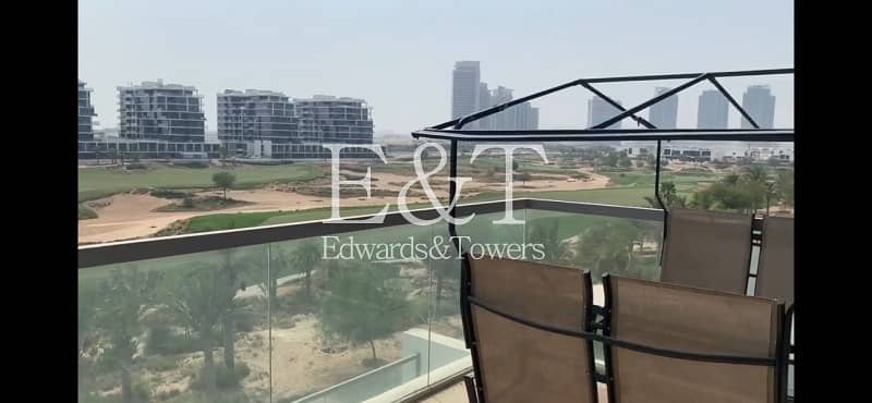 Full Golf Course View | Closed kitchen | Maids Room | DL