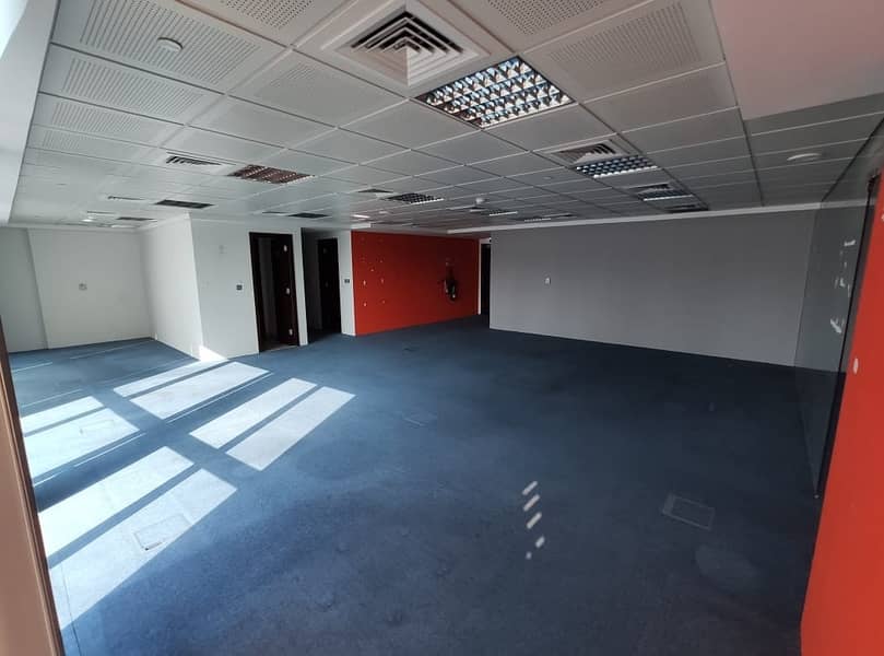 Fitted Office with Glass Partition Lake View