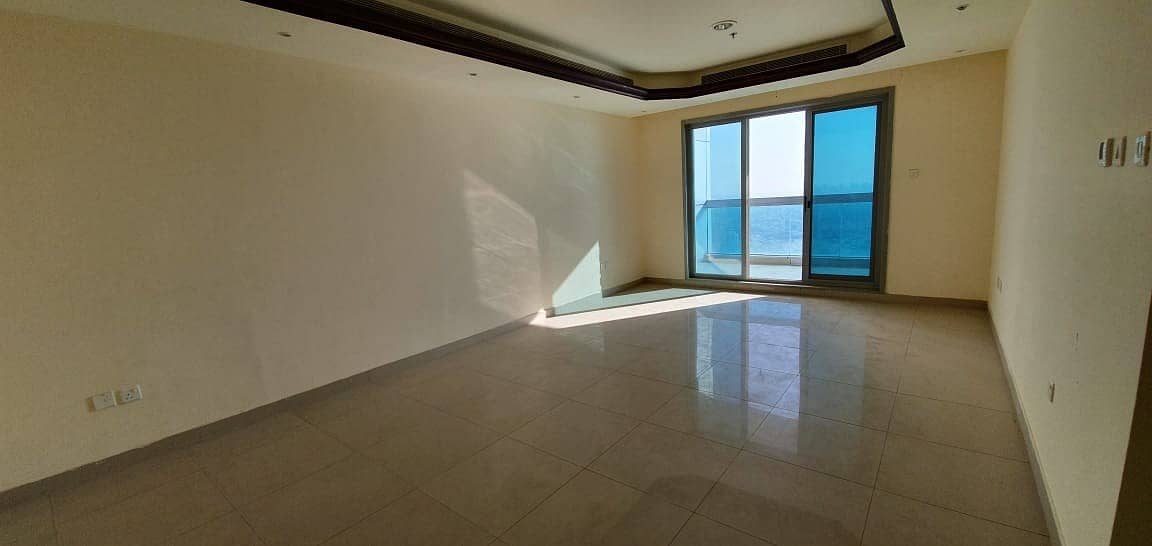 Best Offer!! Spacious 1 Bedroom Hall w/ amzing  sea view and city view in Corniche Tower Ajman