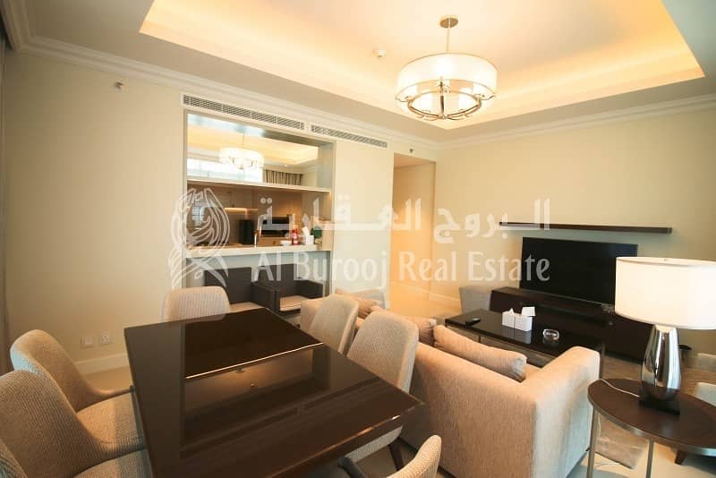 22 High Floor|Fully Furnished|2-Bedroom fountain view