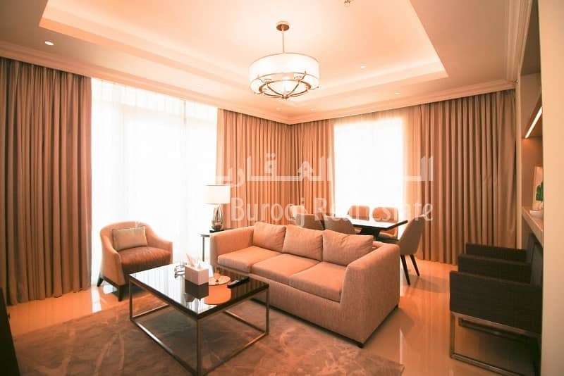 34 High Floor|Fully Furnished|2-Bedroom fountain view