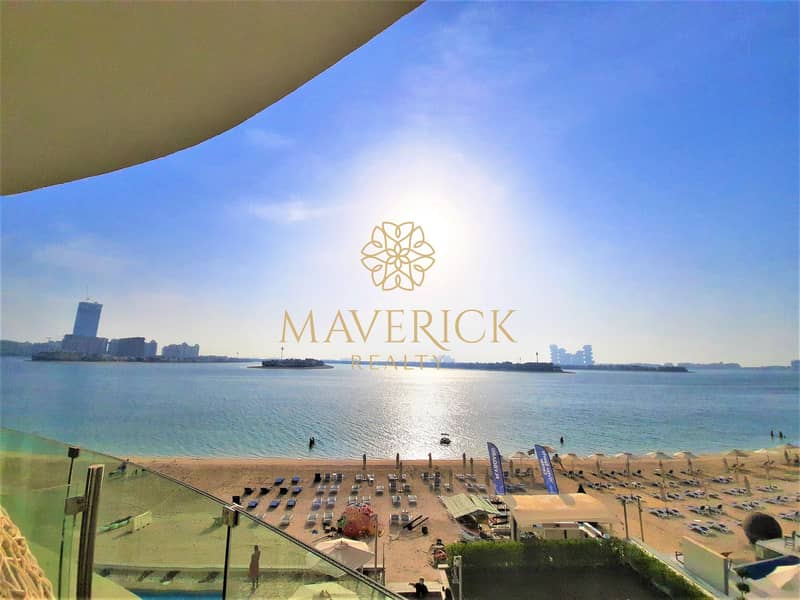 Sea View Furnished 2BR | Direct Beach Access