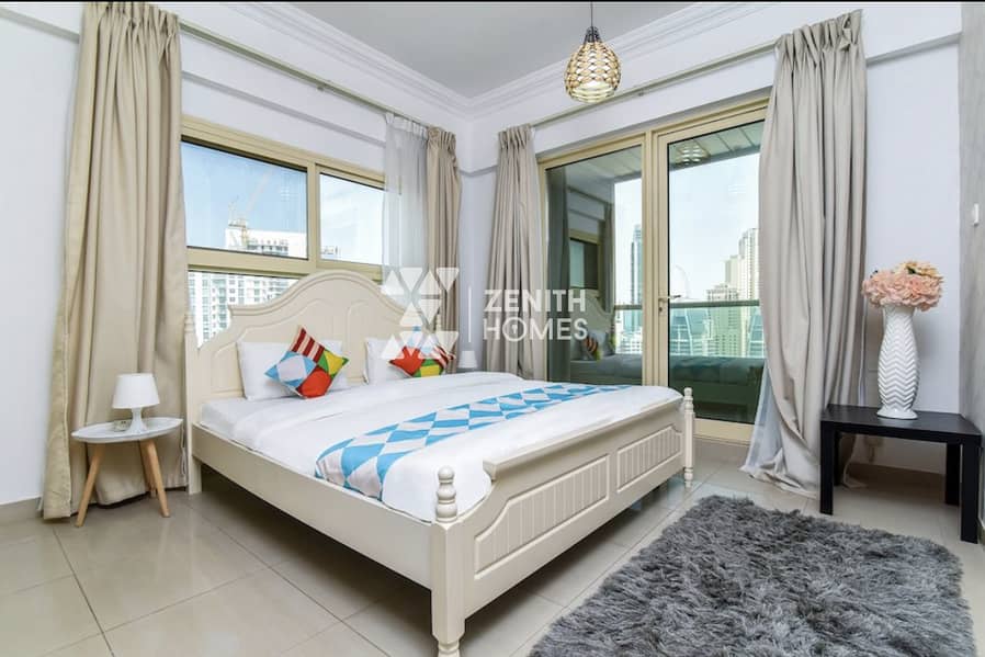 Fully Furnished | High Floor | Lake View |