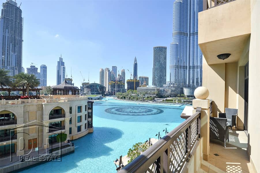 1 Bed with Fountain View - Fully Furnished|