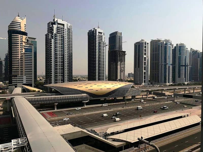 1 Bedroom Upgraded Unit with Balcony | Sheikh Zayed Road View