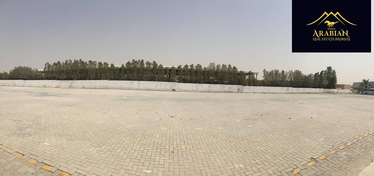2 Big Yard with Store |  Rate 12 AED  Sq. ft