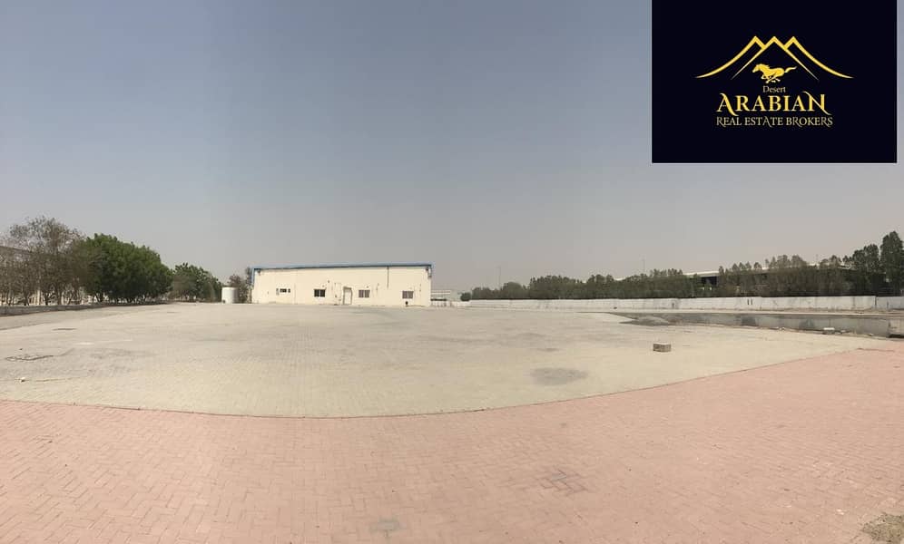 4 Big Yard with Store |  Rate 12 AED  Sq. ft