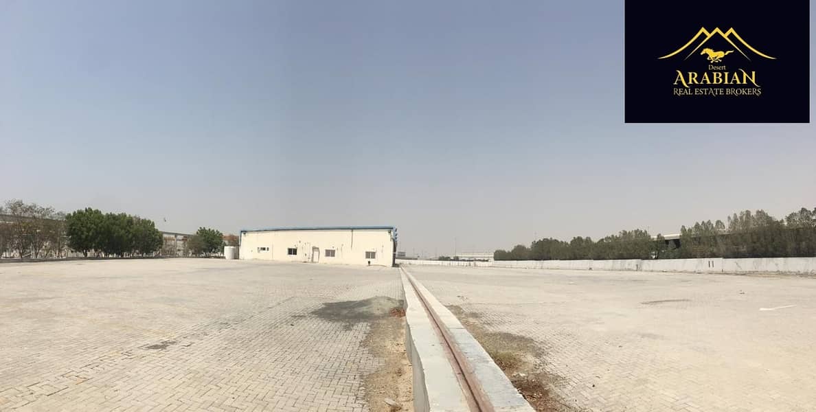 10 Big Yard with Store |  Rate 12 AED  Sq. ft