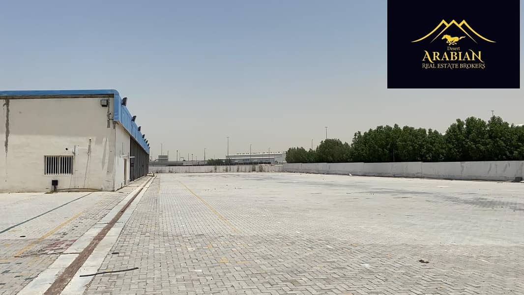 13 Big Yard with Store |  Rate 12 AED  Sq. ft