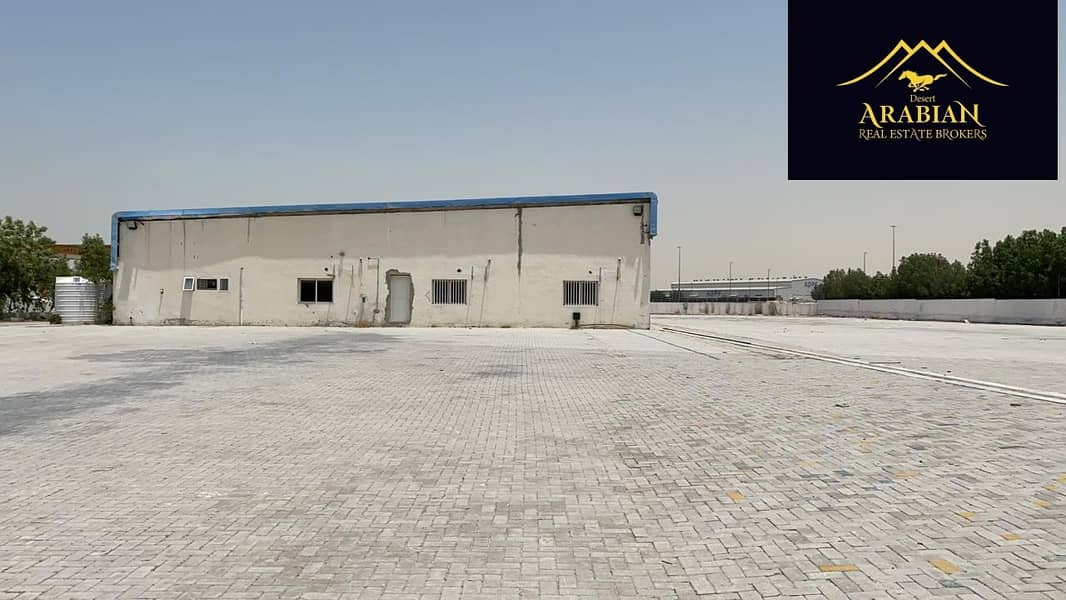 19 Big Yard with Store |  Rate 12 AED  Sq. ft