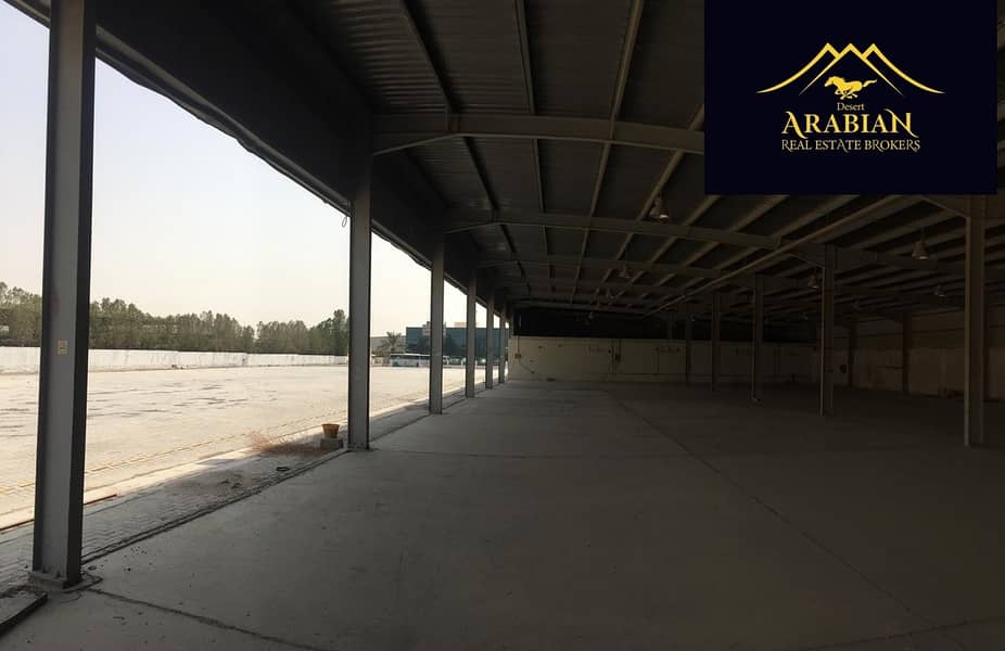 25 Big Yard with Store |  Rate 12 AED  Sq. ft