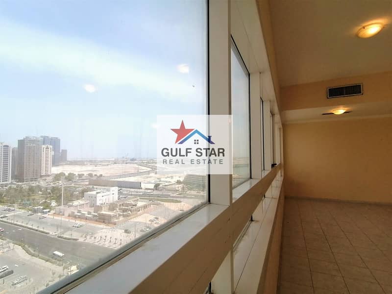 2BHK with Maidsroom near Abu Dhabi Mall | Huge Hall | Balcony