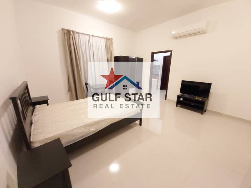 Fully Furnished-Studio near Al Forsan Mall on Monthly