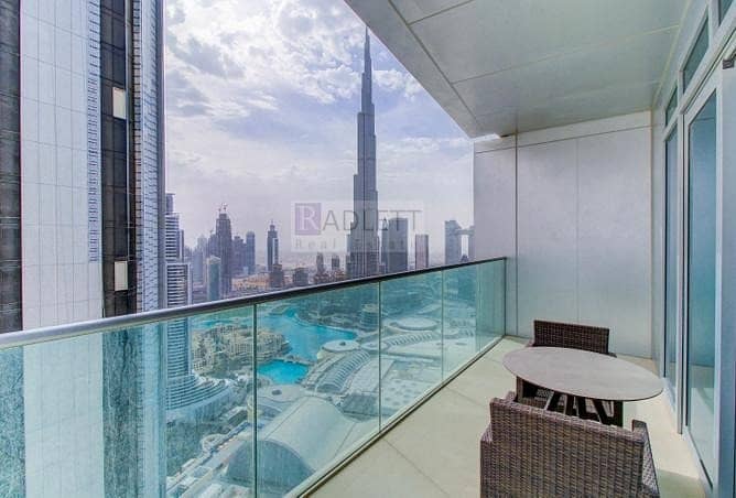 Luxury at its Peak|Furnished and Burj View Apartment