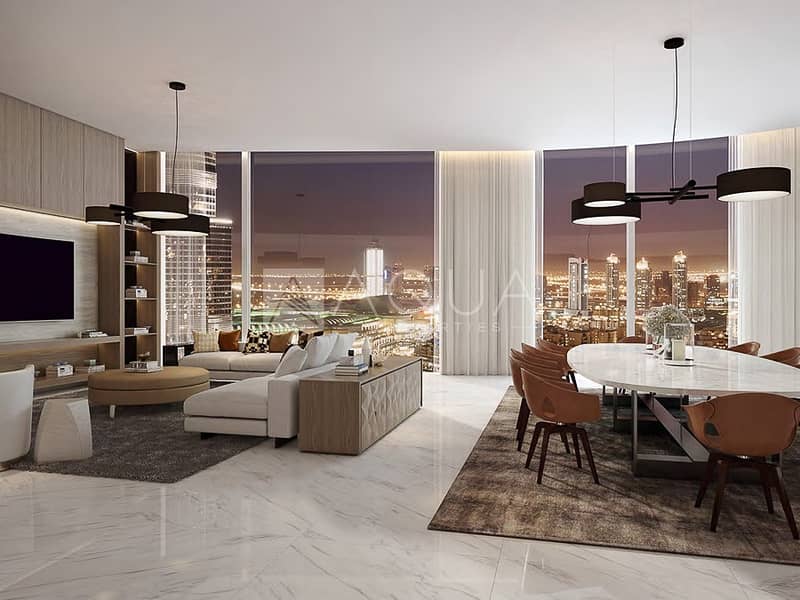Luxury 4 bedrooms | Burj - Fountain view