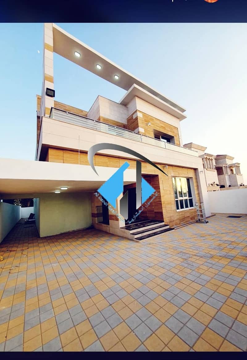 Modern villa personal finishing in front of Ajman Academy without down payment