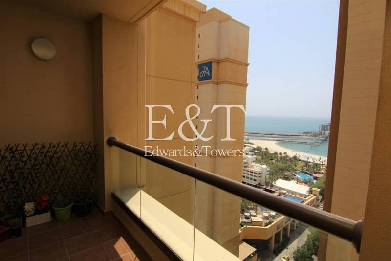 Partial Sea View | 2 Bedrooms | Vacant | Furnished