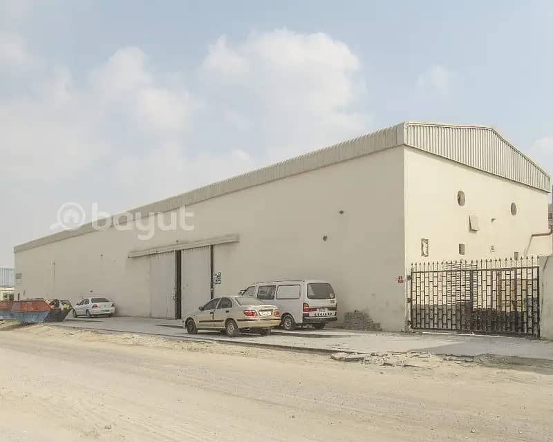 6500 Sqft Warehouse  3 Phase Electrcity In Industrial Area 13 Sharjah