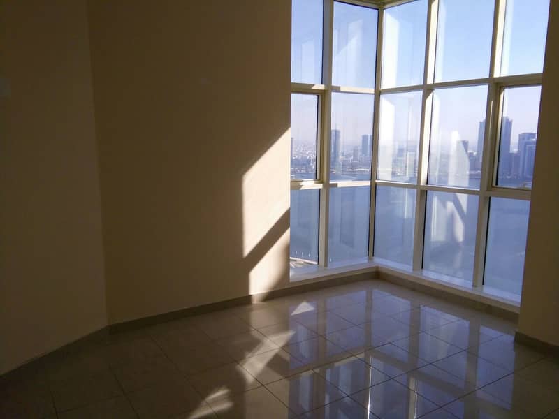 Stunning View of Buhaira|Lavish 2BHK in 45k with Free Month/Parking|at Main Corniche