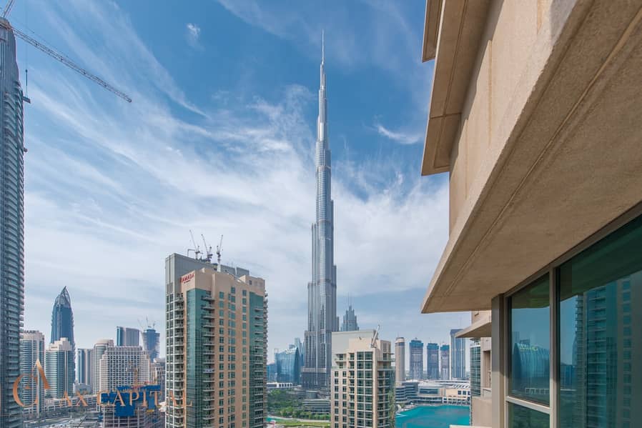 Partial Fountain & Burj Khalifa View | Hot Deal