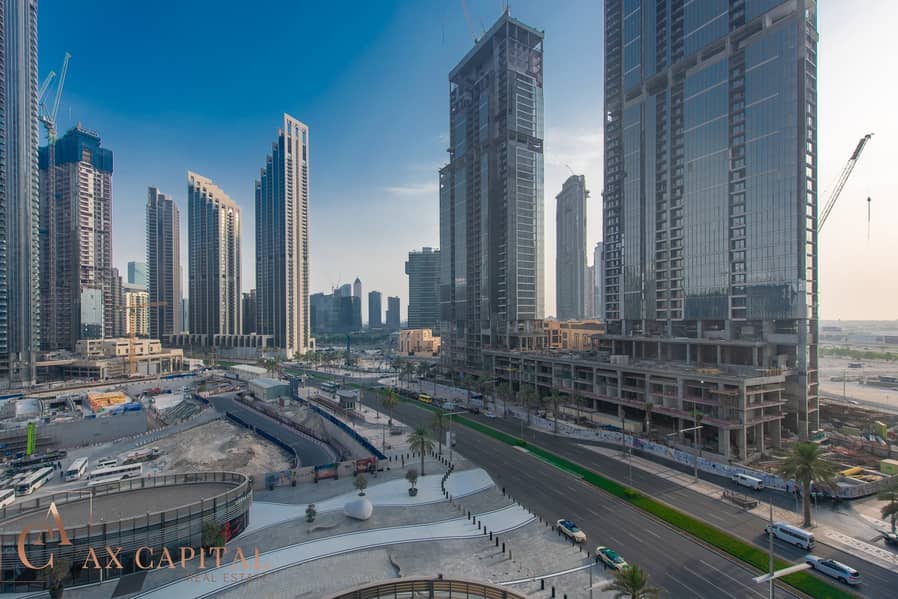Close to Dubai Opera | City View | Unfurnished
