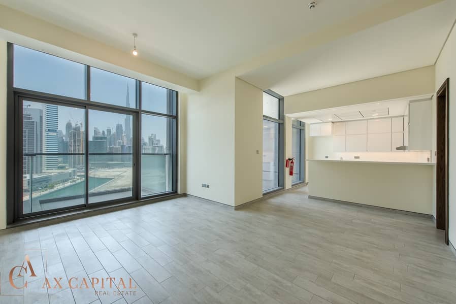 Spacious Balcony | Unfurnished Canal View