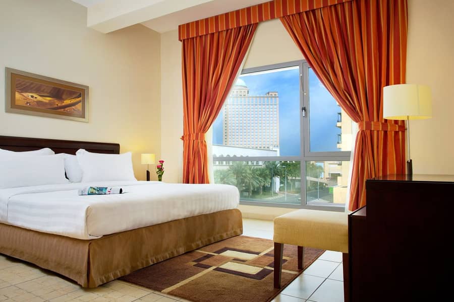 شقة فندقية في برج نجمة A،مدينة دبي الرياضية 1 غرفة 5000 درهم - 4748954