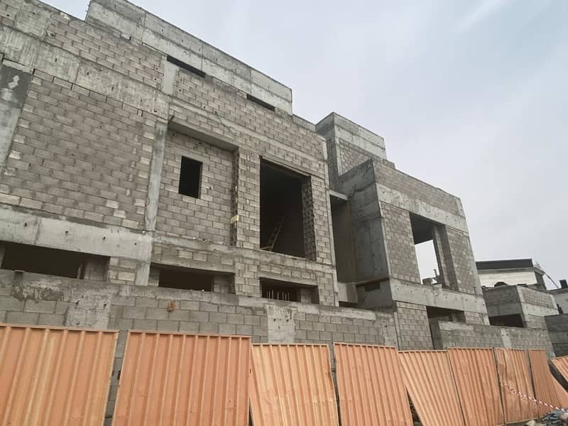 Under Construction Huge 8-bedroom Villa in MBZ