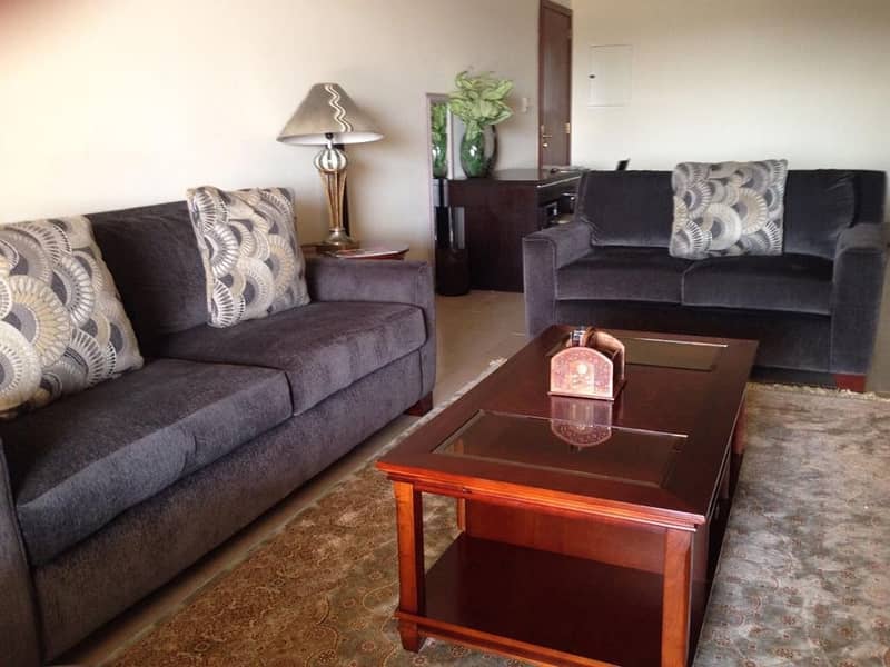 New listing for rent furnished 2 bedroom lagoon view flat