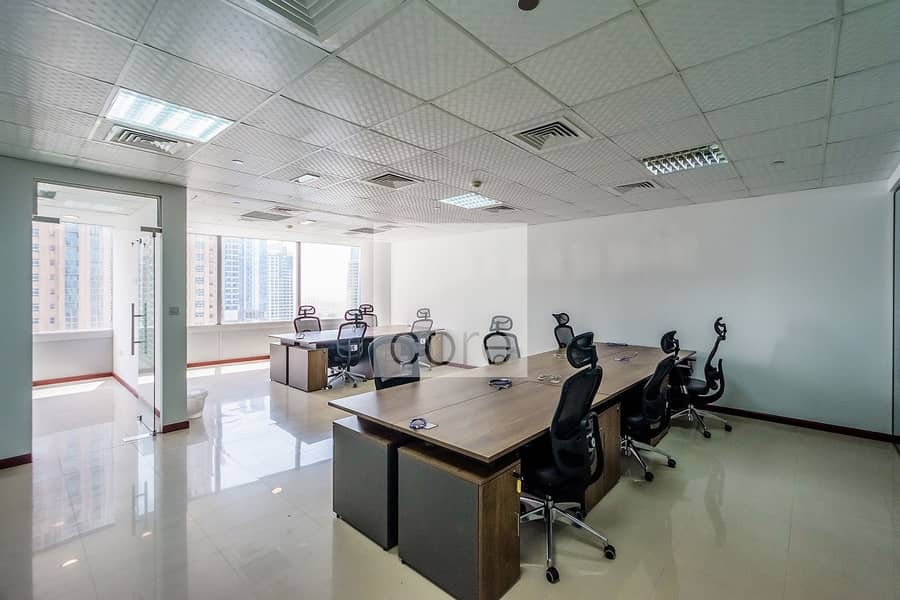 Fitted and furnished office on Mid Floor