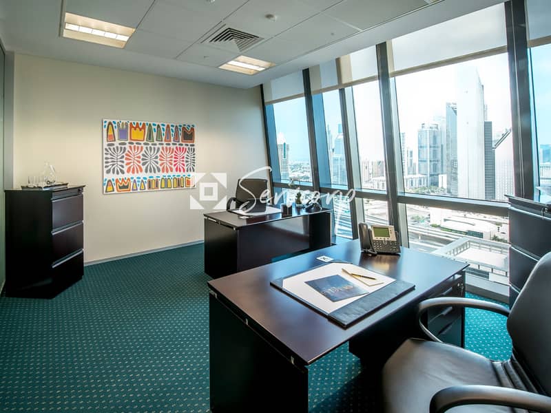 Luxurious fitted offices in Boulevard Plaza