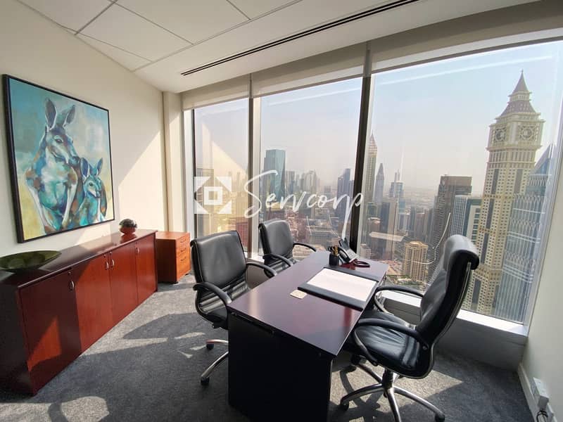 5-Star Offices for rent in Emirates Towers