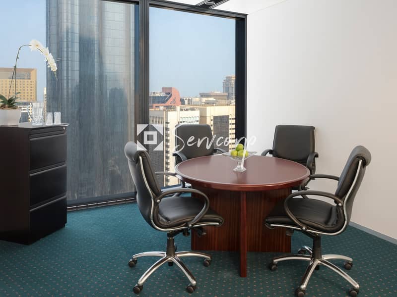 Luxurious fitted offices in World Trade Center Abu Dhabi