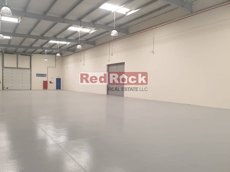 Semi Independent 17000 Sqft Warehouse with 80KW in Al Quoz