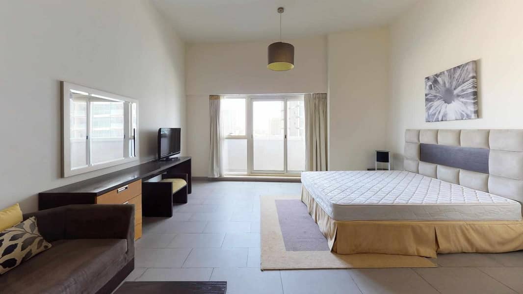 Bright studio | Close to Dubai Autodrome | 12 payments