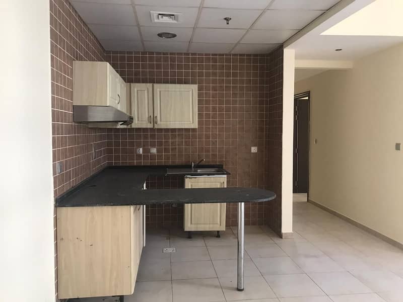 38,000/4 AED Yearly HAMZA TOWER 2 BED ROOMS WITH BALCONY