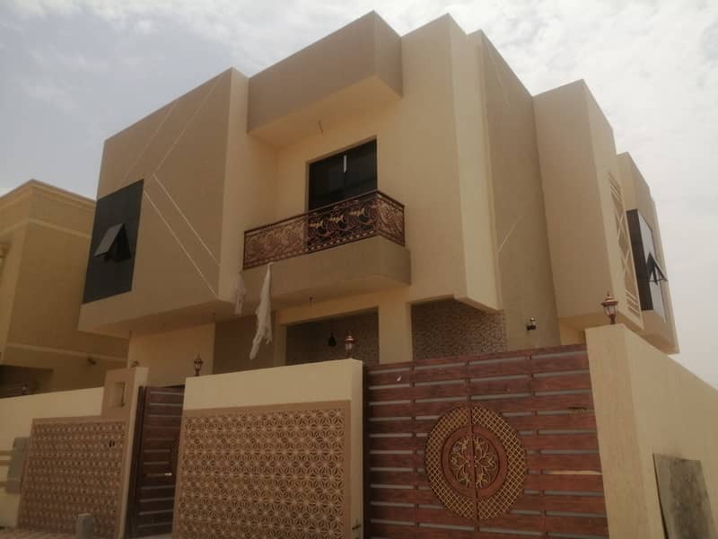 Luxurious two-storey villa with 5 rooms, a hall and a majlis at a very attractive price