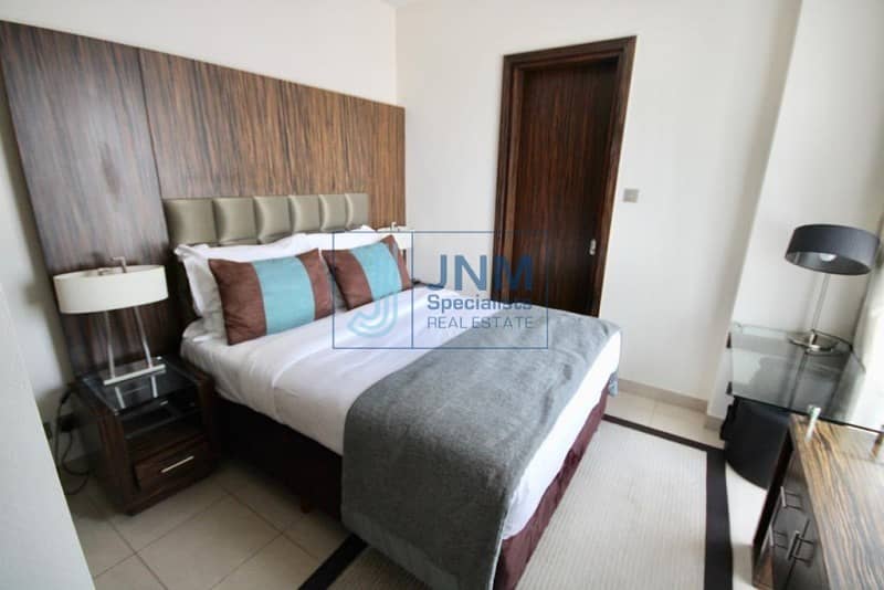 Luxurious Fully Furnished 2 Beds | High Floor
