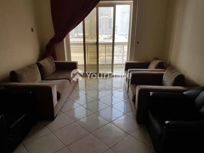 Near metro semi furnished 1bed With Balcony