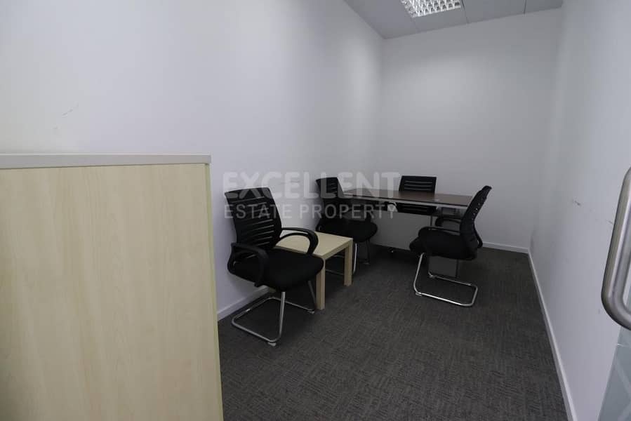 Grab Now this Perfectly Semi - Furnished Office in a Commercial Building