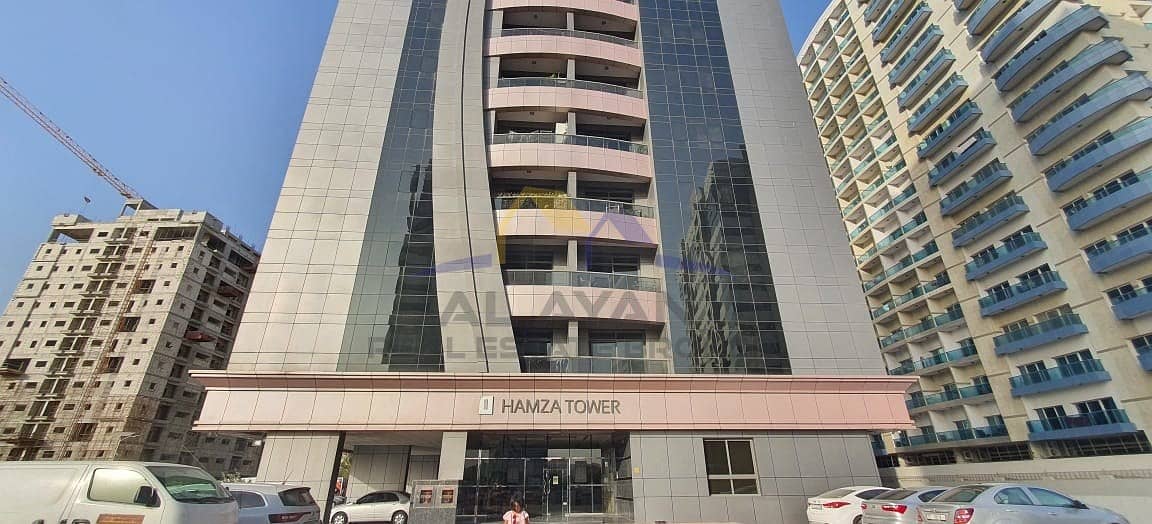 ELEGANT FLAT:HAMZA TOWER: 2 BHK FOR RENT @ 40,000/-