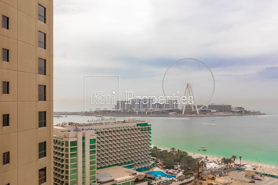2 Bed | JBR Walk with Beach View | Fully Furnished