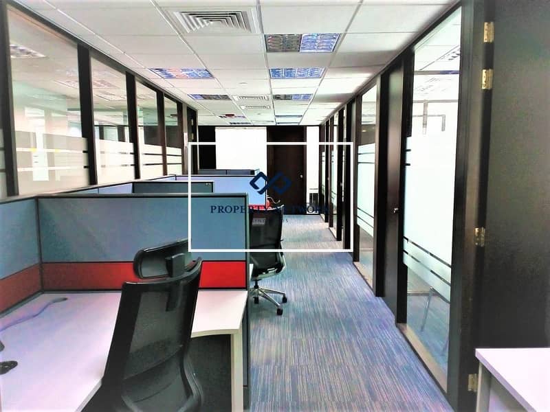 luxury  Fitted | Partitioned | Furnished Office | JLT