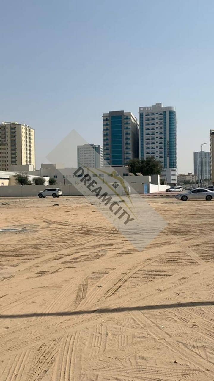 For those who want to invest and own freehold in the city of Ajman, a commercial residential land, corner 3 street, a great location
