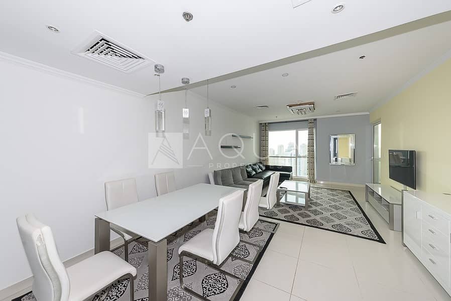 Fully Furnished 1 Bedroom with Huge Balcony